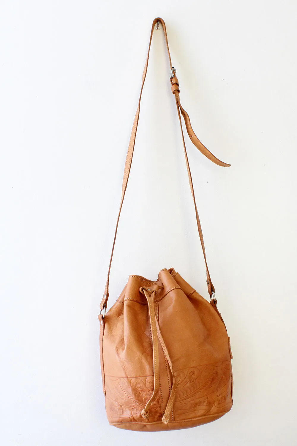 Abeille Tooled Bucket Bag