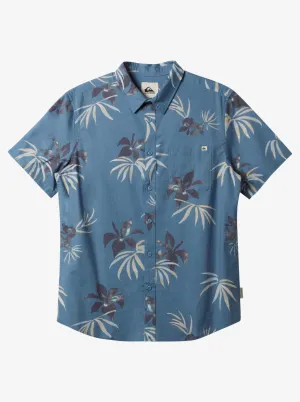 Apero Classic Short Sleeve Woven Shirt - Blue Shadow Aop Mix Bag
