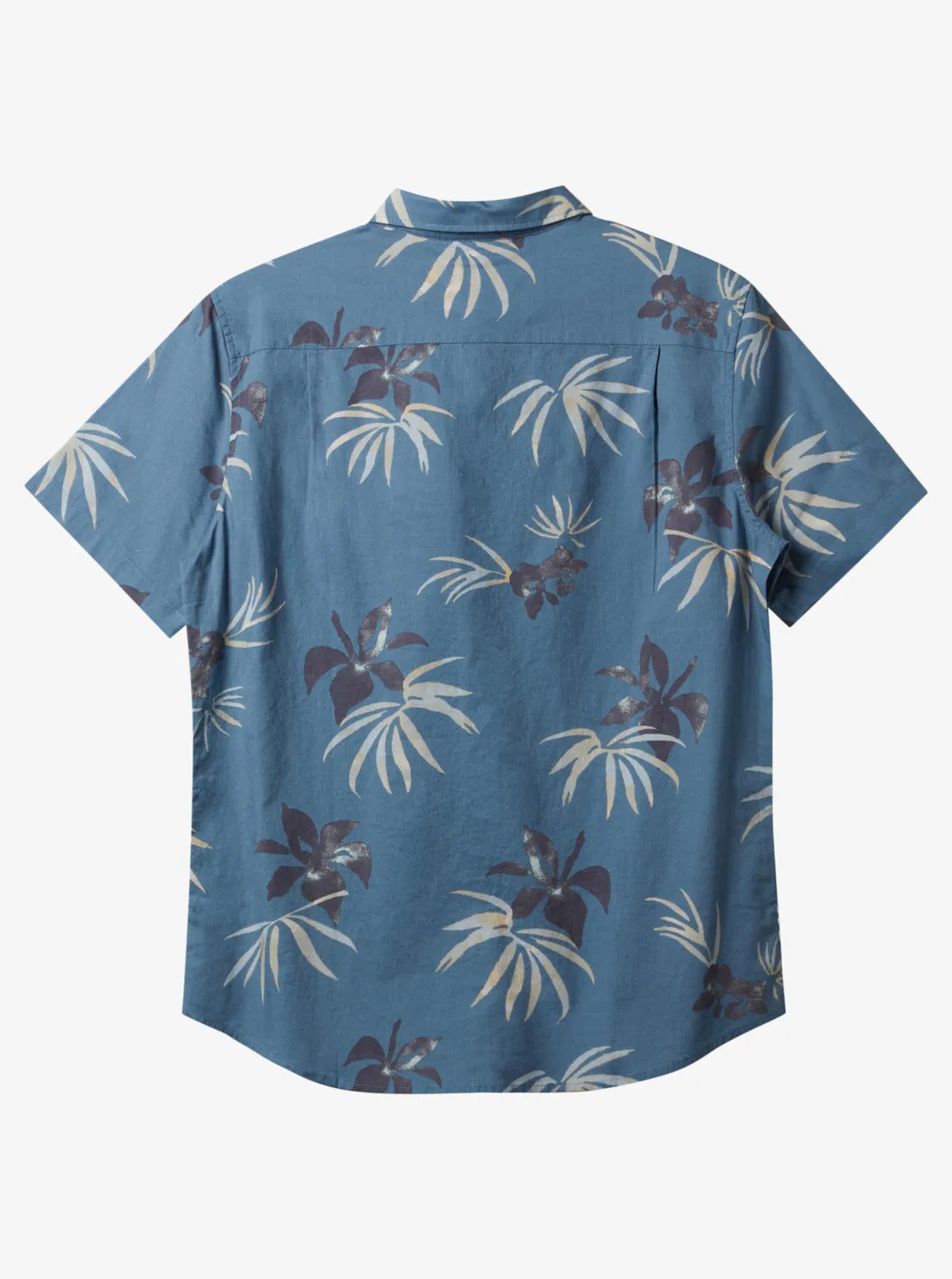 Apero Classic Short Sleeve Woven Shirt - Blue Shadow Aop Mix Bag