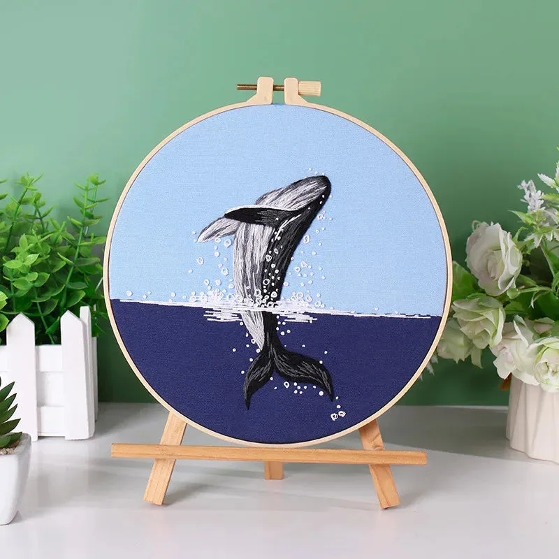 Coastal Pattern Embroidery Starter Kit