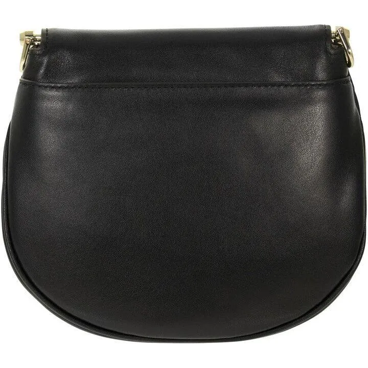 Furla Portagioia Mini Crossbody - Black/Gold