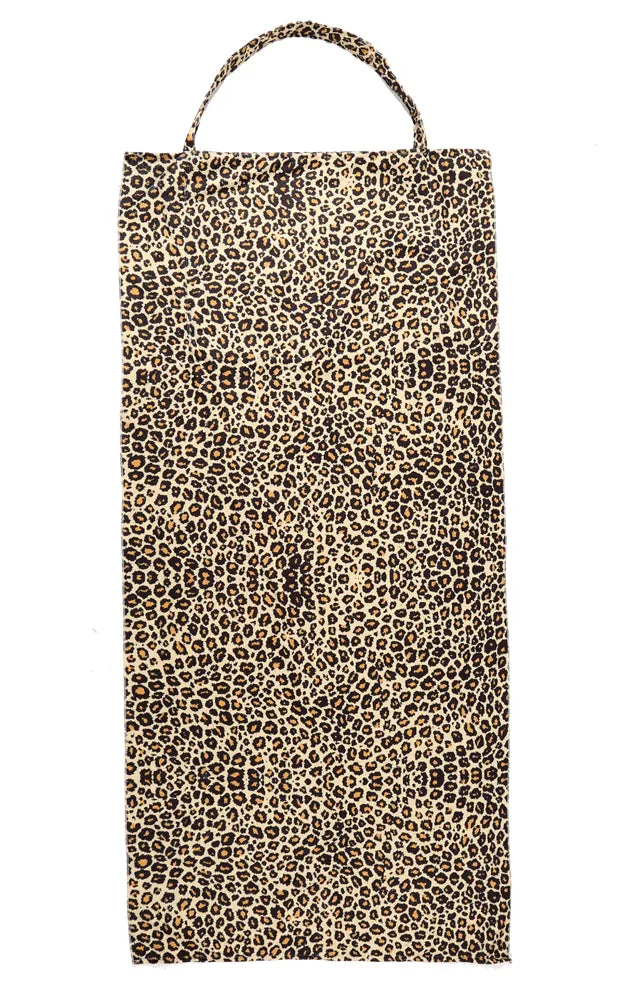 JTB002-1 2 in 1 Leopard Pattern Beach Towel & Beach Bag