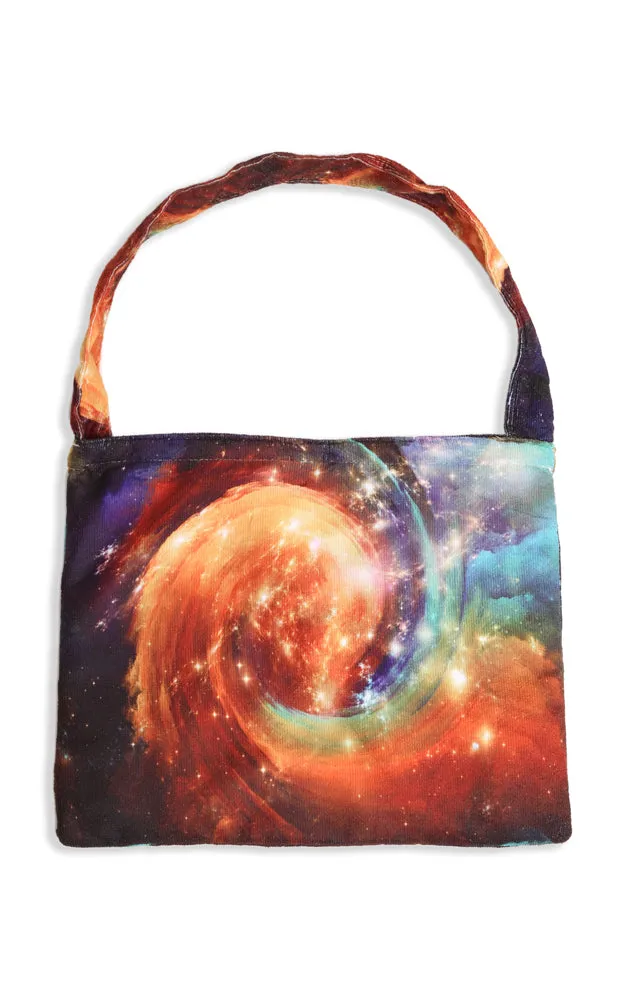 JTB002-19 2 in 1 Galaxy Nebula Pattern Beach Towel & Beach Bag