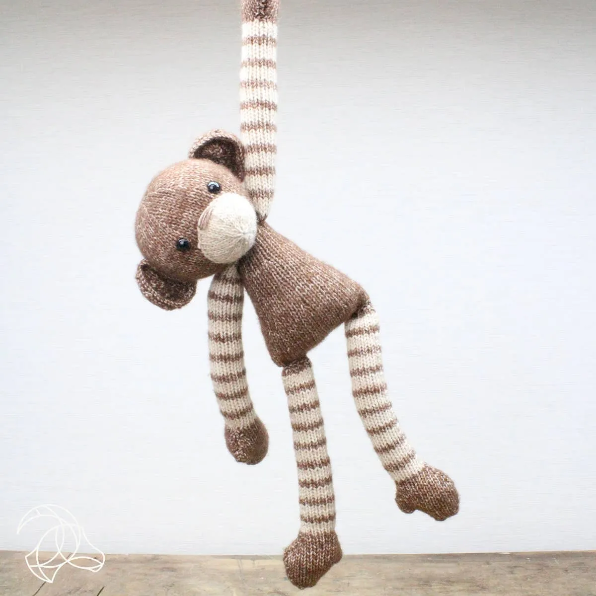 Malinda the Monkey Knitting Kit