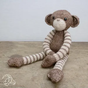 Malinda the Monkey Knitting Kit