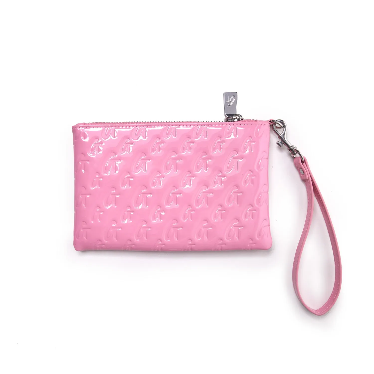 MONOGRAM MINI WRISTLET MIRROR LIGHT PINK