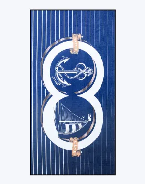 Sand Free Beach Towel - Yatch Club
