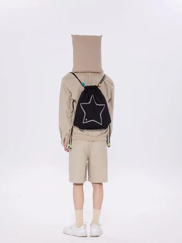 Star Drawstring Shoulder Bag【s0000005218】