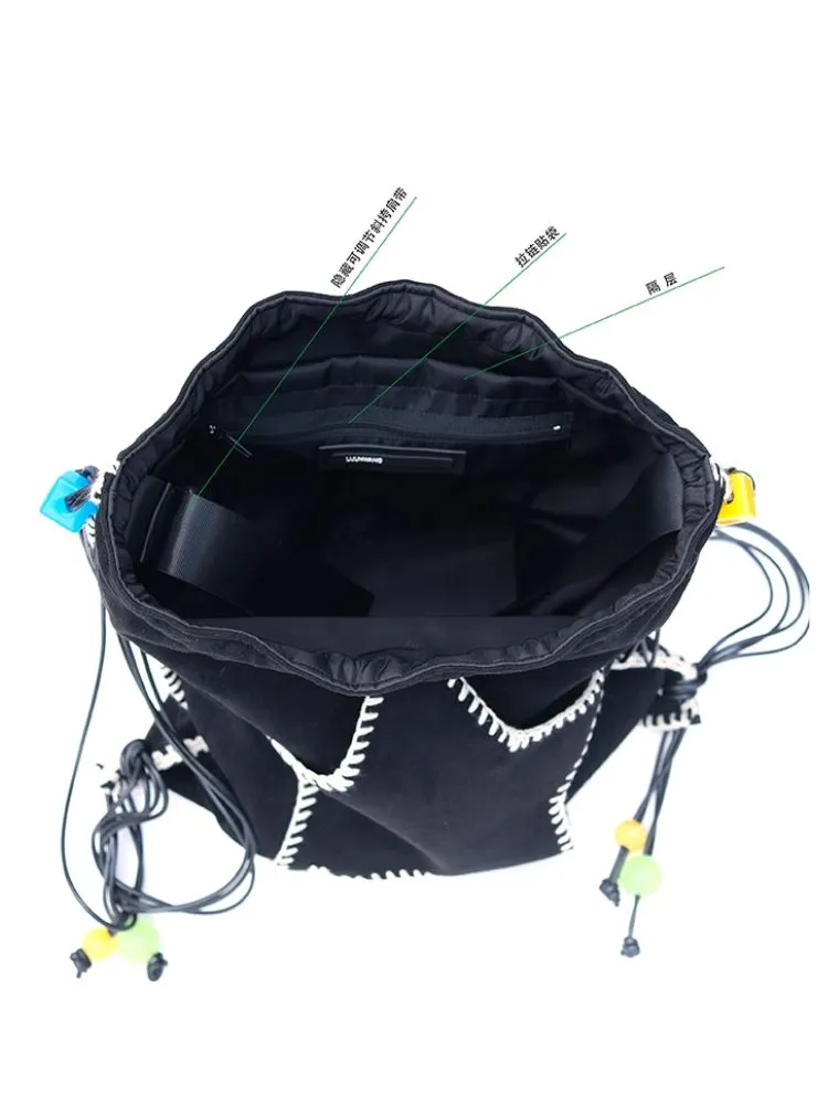 Star Drawstring Shoulder Bag【s0000005218】