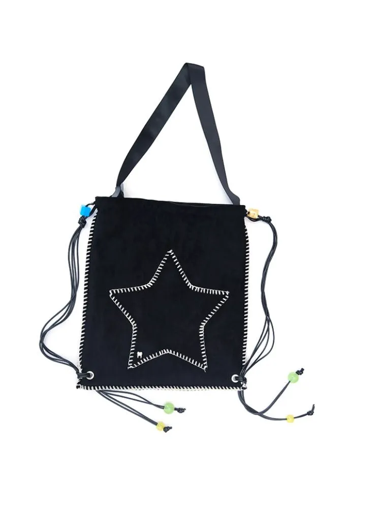 Star Drawstring Shoulder Bag【s0000005218】