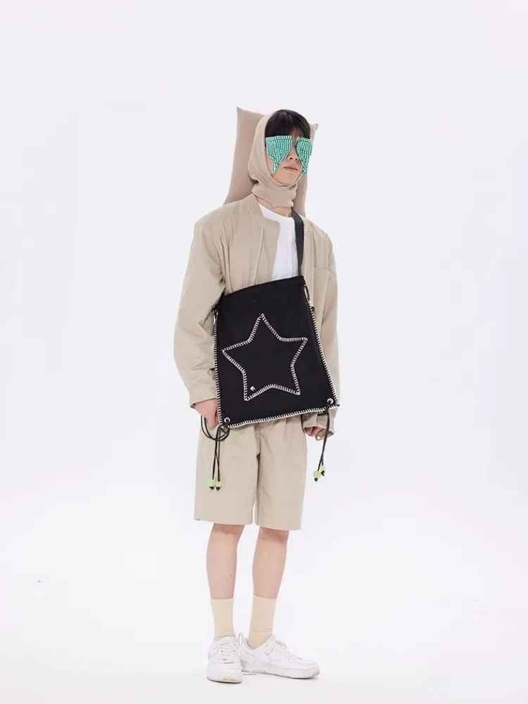 Star Drawstring Shoulder Bag【s0000005218】