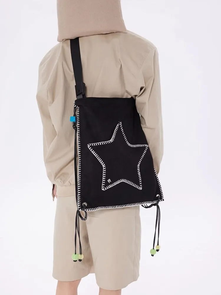 Star Drawstring Shoulder Bag【s0000005218】