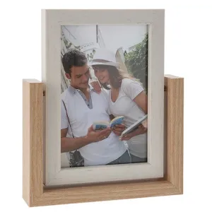 Two Tone Pine Spin  Frame 4 x 6