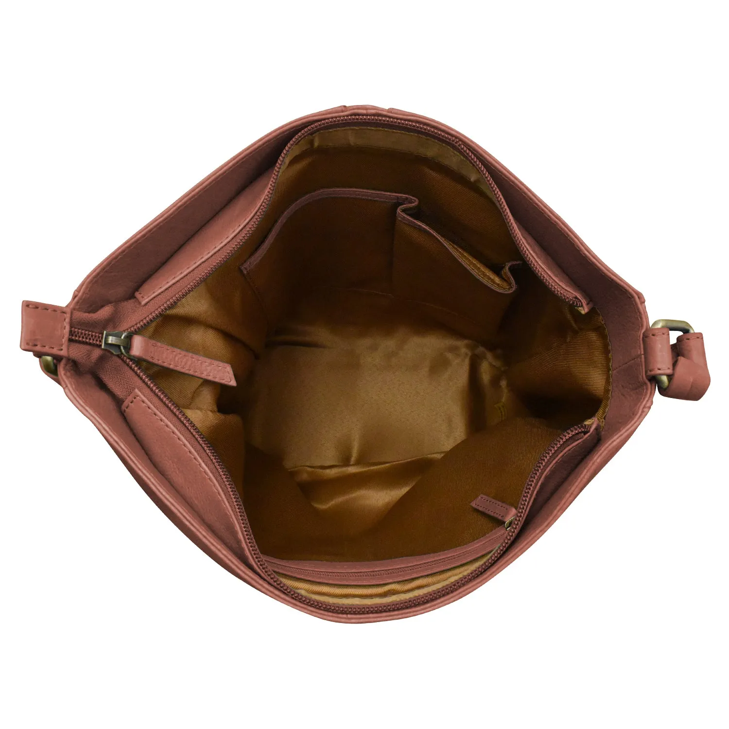 Urbano Braided Crossbody Bucket Bag
