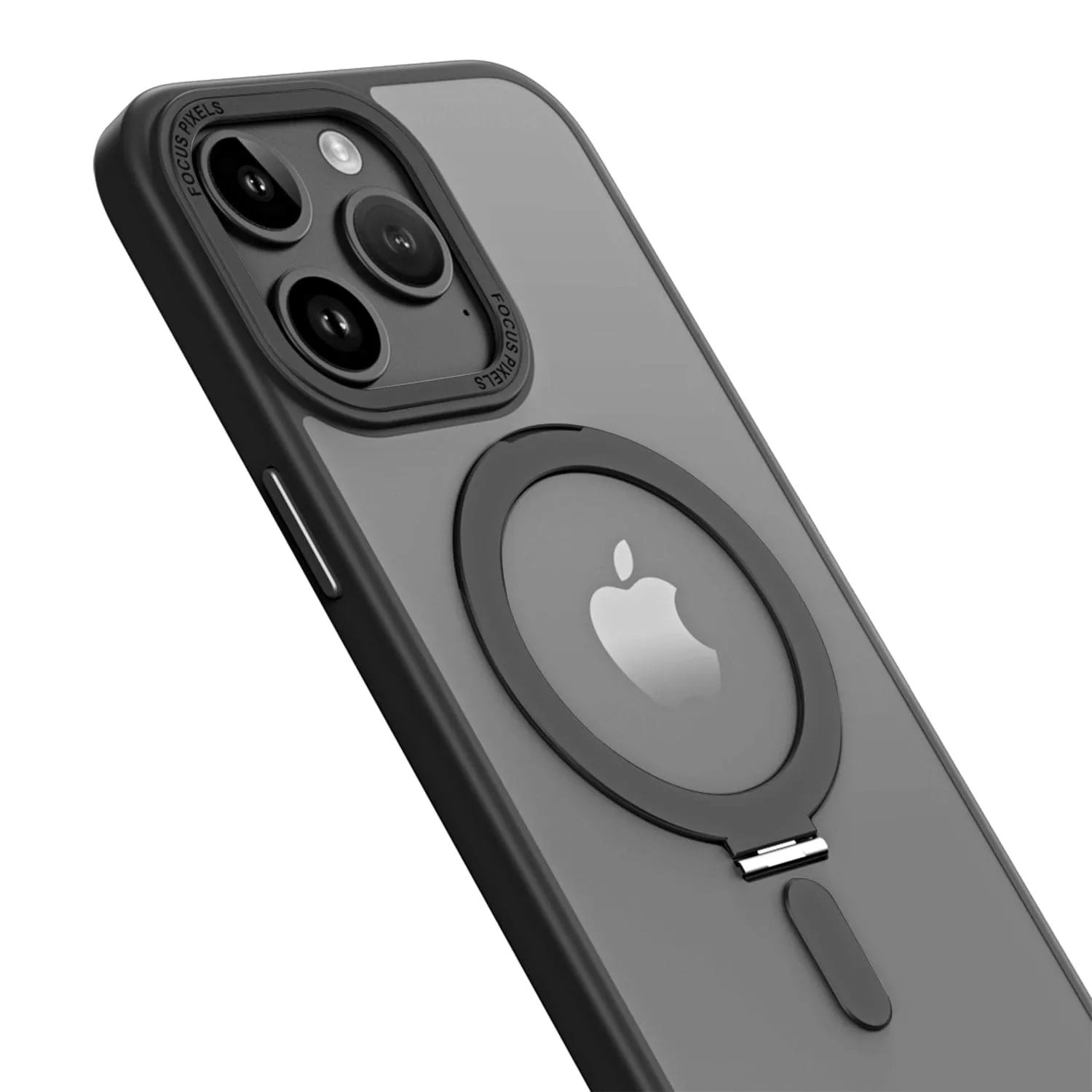 Venture Series Clear Back Kickstand Case - iPhone 15 Pro Max