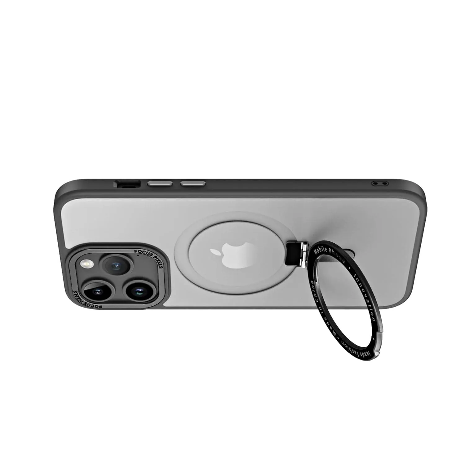 Venture Series Clear Back Kickstand Case - iPhone 15 Pro Max