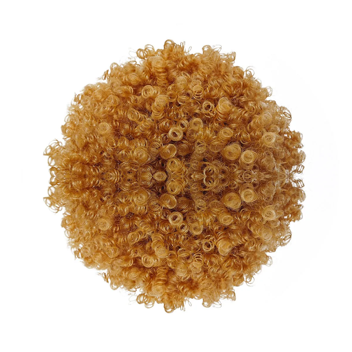 Women's Drawstring Fluffy Wig